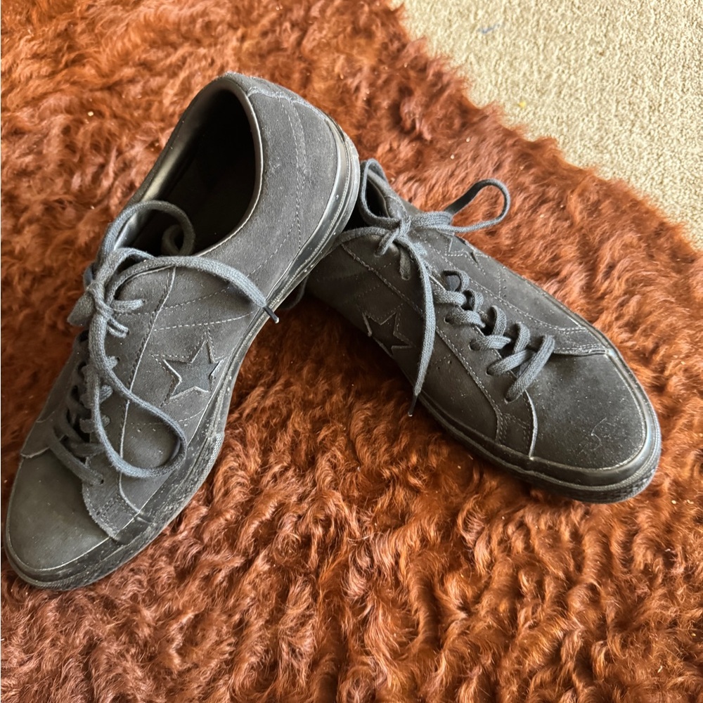Converse Black Sneakers Low-Top Casual